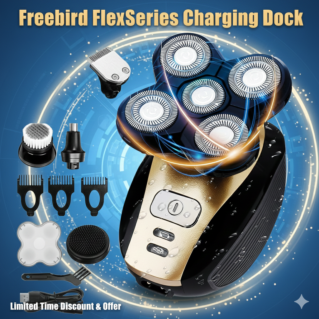 FlexSeries 5 in 1 Electric Shaver For Men