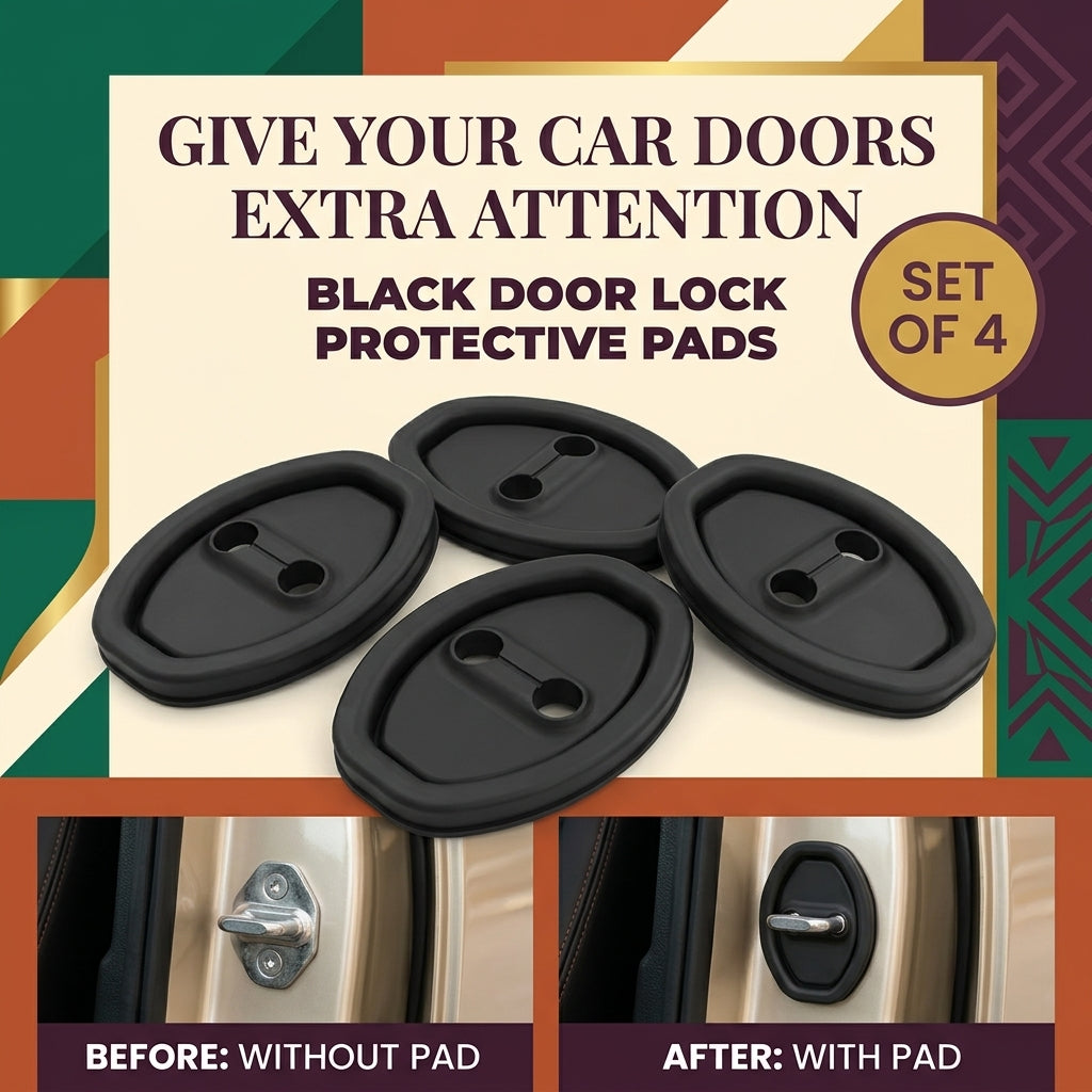 Silicone Car Door Lock Latch Protective Cover