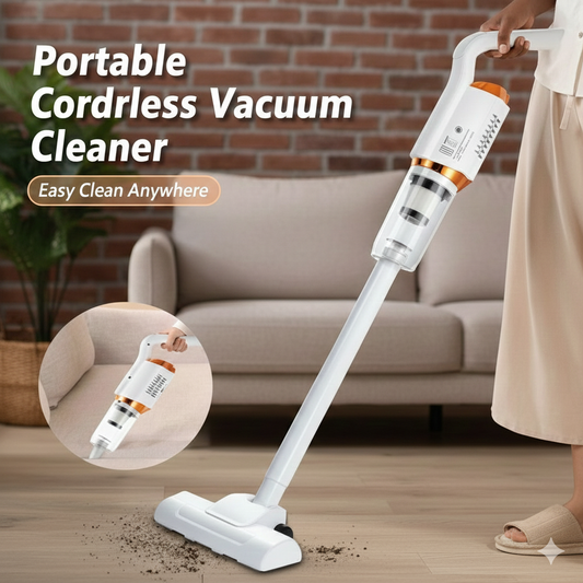 Portable 4‑in‑1 Cordless Vacuum Cleaner