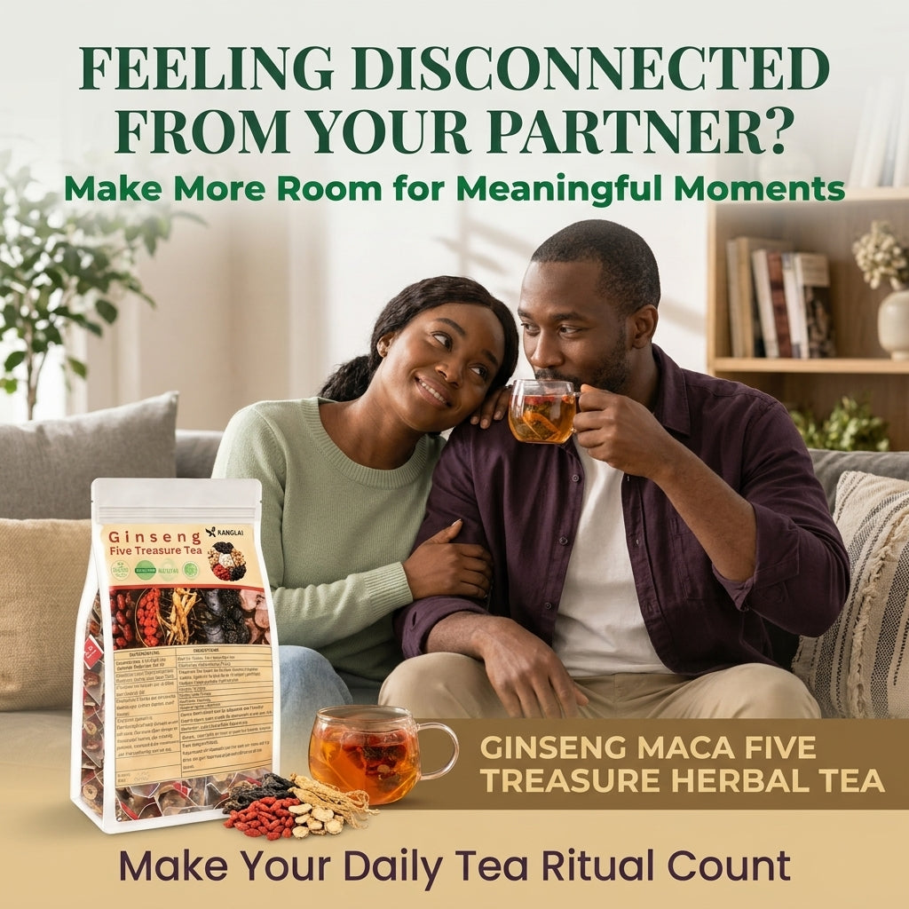 Ginseng Maca Five Treasure Herbal Tea