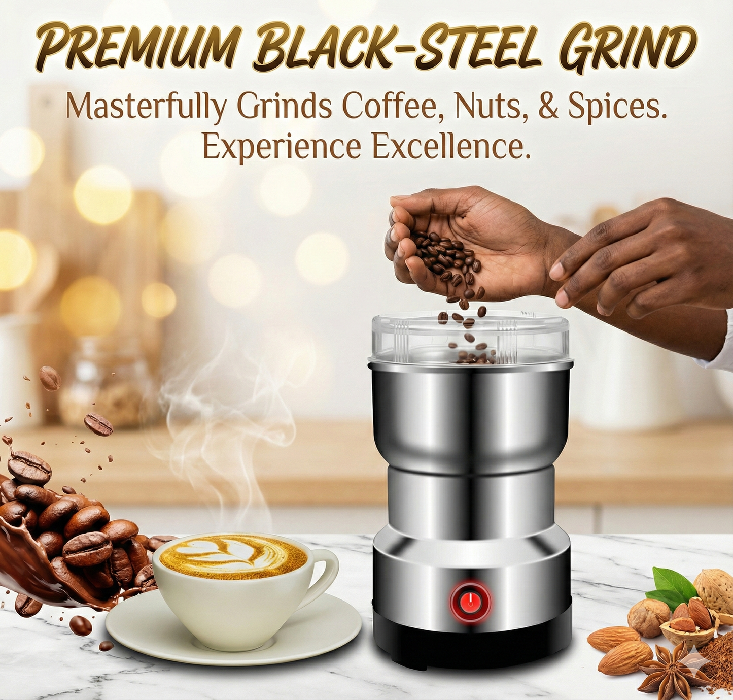 Electric coffee grinder