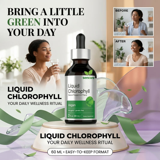 Chlorophyll Liquid Drops